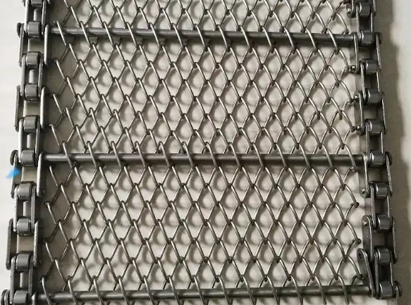 one direction mesh belt with chain